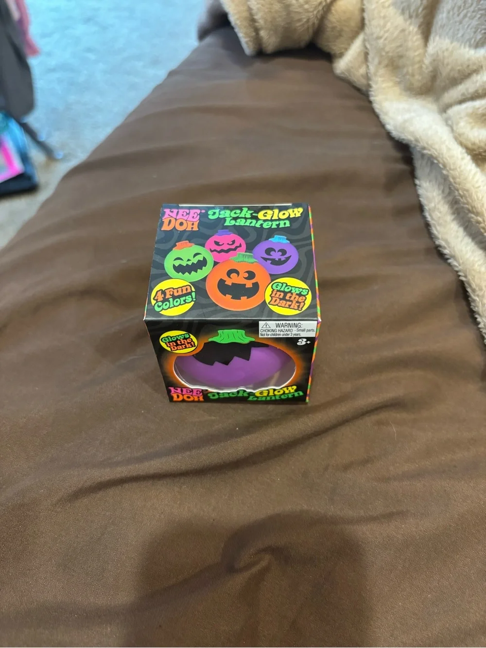Purple Glow Jack-Glow Lantern Plush Toy
